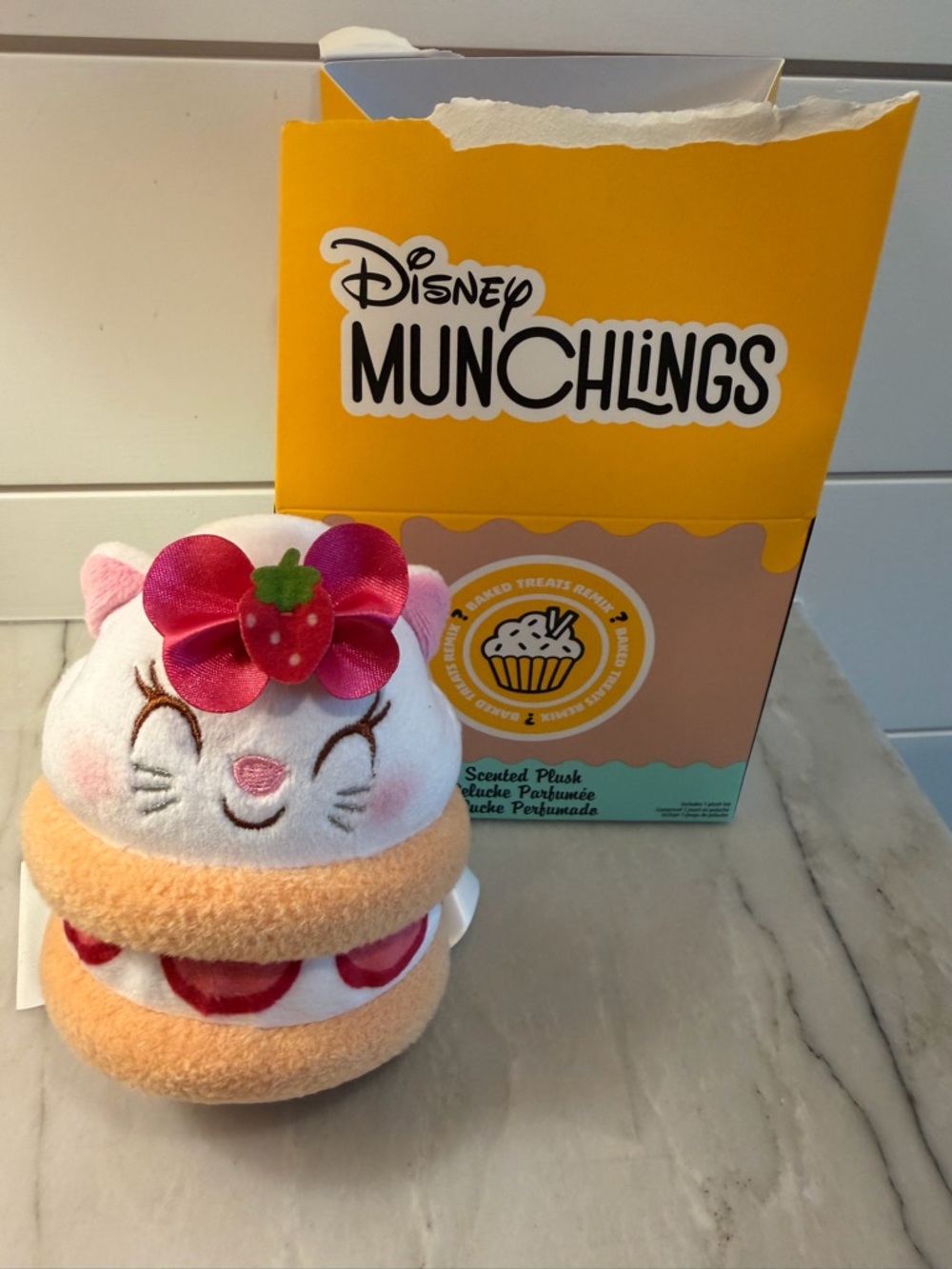 Disney Parks Munchlings - Baked Treats Remix- Marie Strawberry Pound Cake
